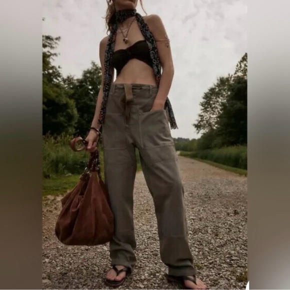 We the Free/Free People Hayden Pull On Drawstring Pants-NEW - Picture 4 of 8